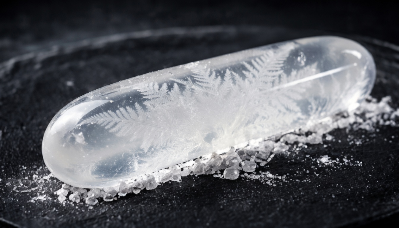 Fragment des Solitudes Antarctique du Givre Blanc