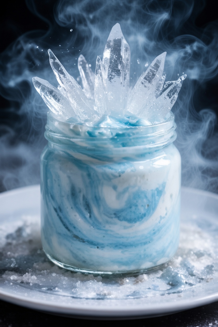Mousse des Glaces Royal du Givre Blanc