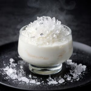 Parfait du Froid Immobile du Givre Blanc