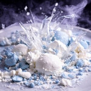 Сияние инея арктических потоков